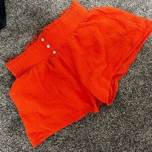 Francesca’s linen coral shorts. Size large
